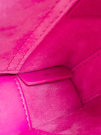 MINI D-JOY TASCHE 17 IN HOT PINK LAMMLEDER