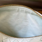 WALLACE 22 Tasche aus weißem Kalbsleder