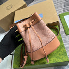 GG OPHIDIA MINI 19 BUCKET HELLPARAS CANVAS UND KALBSLEDER