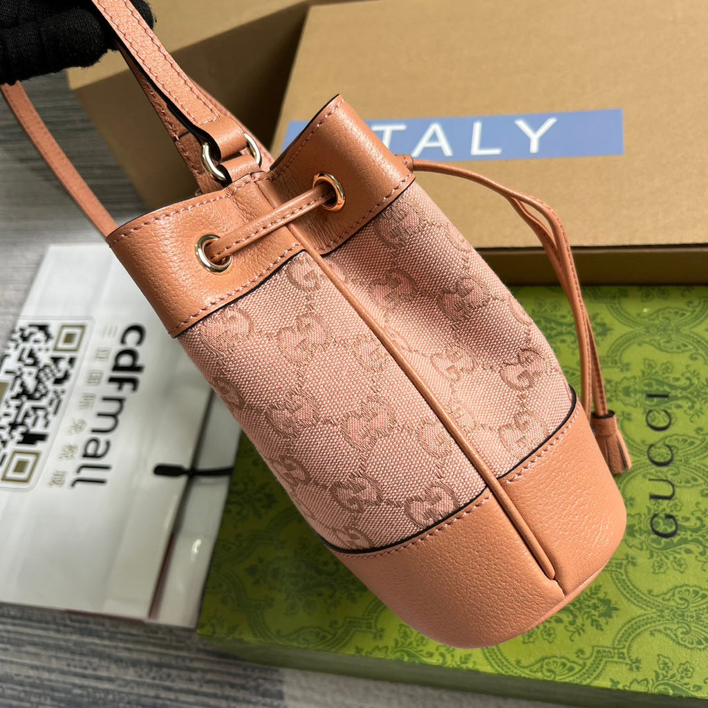 GG OPHIDIA MINI 19 BUCKET HELLPARAS CANVAS UND KALBSLEDER