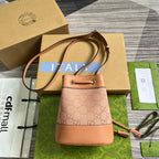 GG OPHIDIA MINI 19 BUCKET HELLPARAS CANVAS UND KALBSLEDER