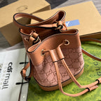 GG OPHIDIA MINI 19 BUCKET HELLPARAS CANVAS UND KALBSLEDER