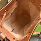 GG OPHIDIA MINI 19 BUCKET HELLPARAS CANVAS UND KALBSLEDER