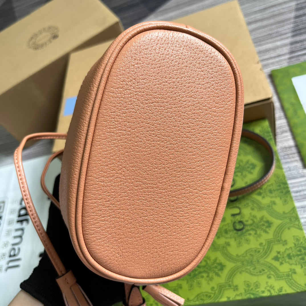 GG OPHIDIA MINI 19 BUCKET HELLPARAS CANVAS UND KALBSLEDER