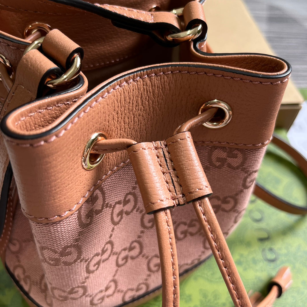 GG OPHIDIA MINI 19 BUCKET HELLPARAS CANVAS UND KALBSLEDER