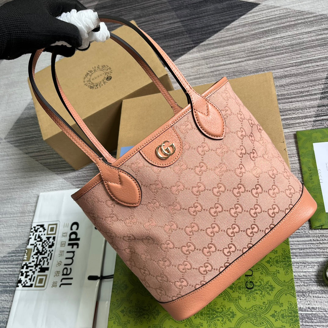 GG OPHIDIA KLEINE 25-TRAGETASCHE IN HELLROSA CANVAS