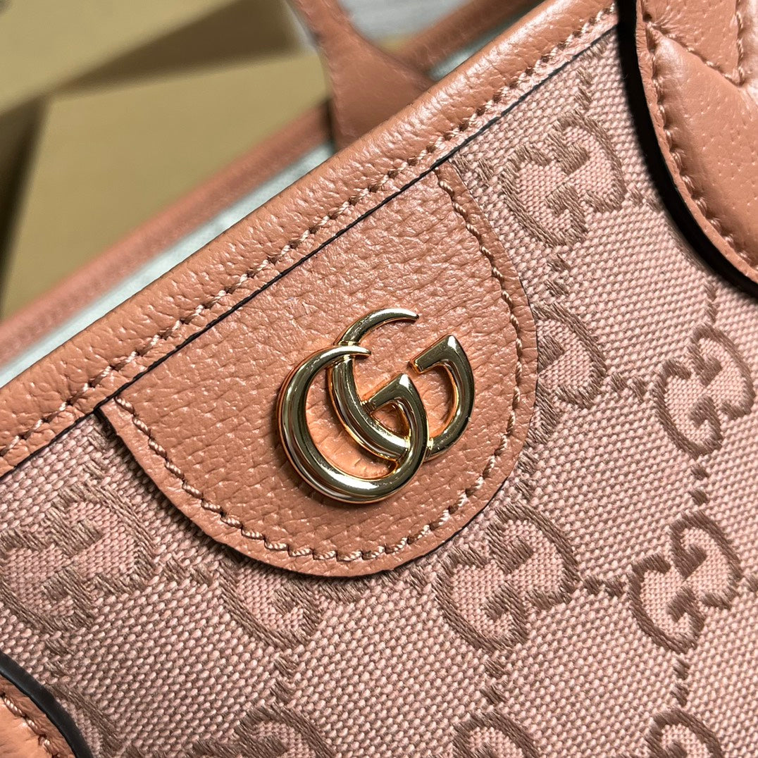 GG OPHIDIA KLEINE 25-TRAGETASCHE IN HELLROSA CANVAS