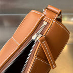 KLEINE ZYLINDERKASSETTE 21 ZOLL ROHES SIENNA-KALBSTLEDER