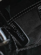 MINI D-JOY TASCHE 17 IN SCHWARZEM LAMMLEDER