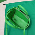 Mini Cabat 20cm Dunkelgrünes Lammfell Ghw 