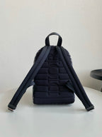 GROSSER RUCKSACK 42 BLAU SCHRÄGJACQUARD