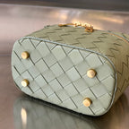 MINI-KOSTÜM 18 ZOLL OLIVGRÜN LAMMLEDER