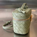 MINI-KOSTÜM 18 ZOLL OLIVGRÜN LAMMLEDER