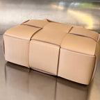 CANDY ARCO TOTE 20 IN TAN BROWN CALFSELD