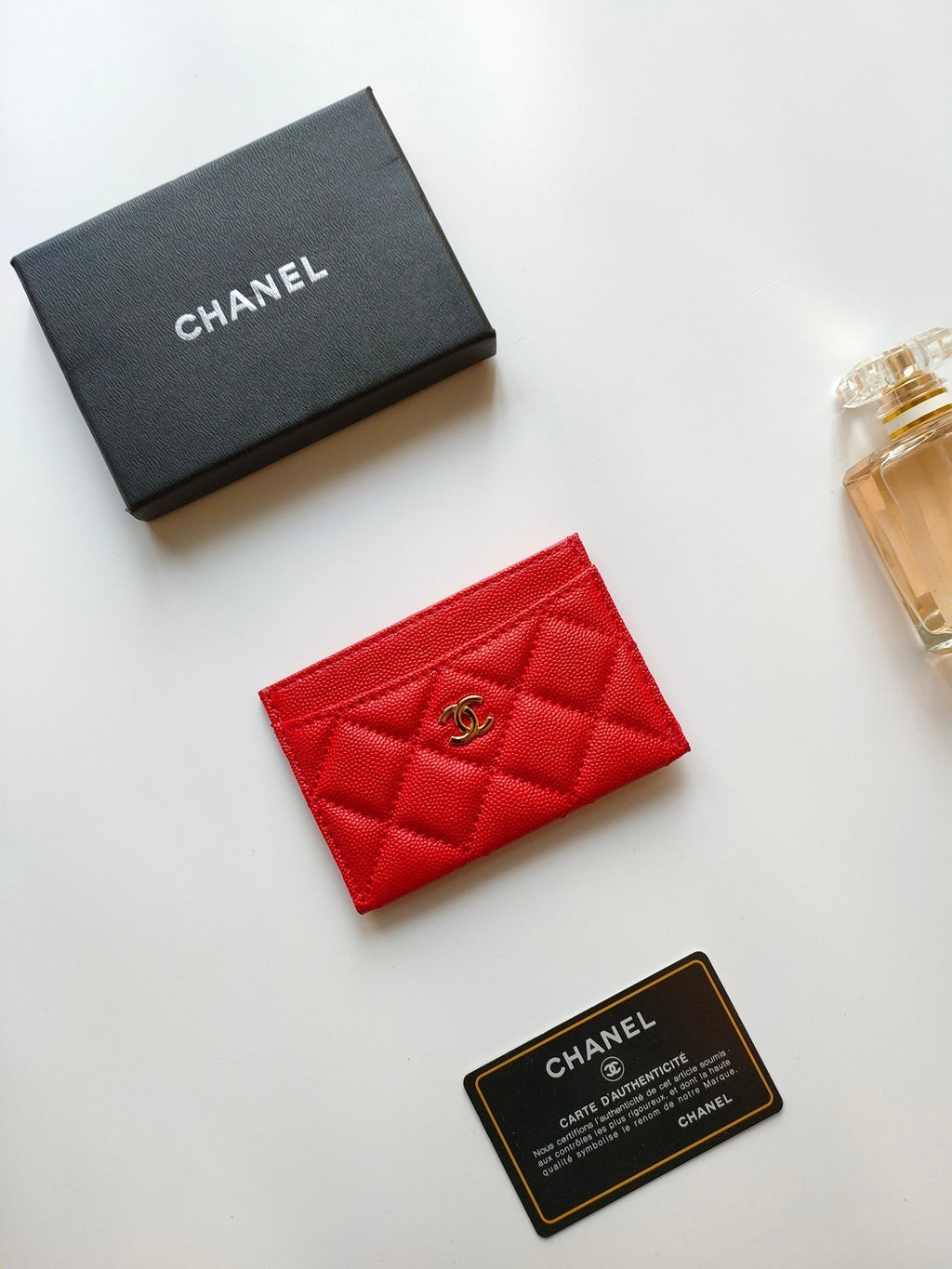 Kreditkartenetui 11,2 cm, roségenarbtes Kalbsleder, Gold Icon