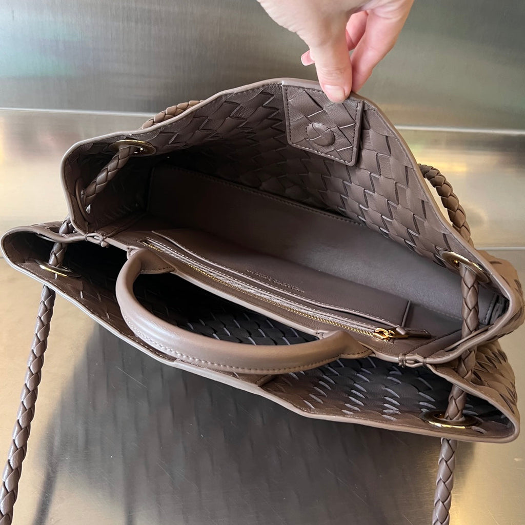 KLEINES ANDIAMO 29 IN BEAVER BROWN LAMMFELL