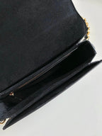 SIGNATURE HOBO 21 TASCHE AUS SCHWARZEM KALBSLEDER