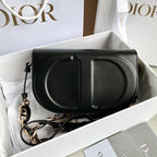 SIGNATURE HOBO 21 TASCHE AUS SCHWARZEM KALBSLEDER