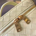 MINI-KOSTÜCK 18 ZOLL BEIGE CREME LAMMLEDER