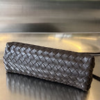 KLEINE ANDIAMO 29 IN DUNKELBRAUNEM LAMMLEDER