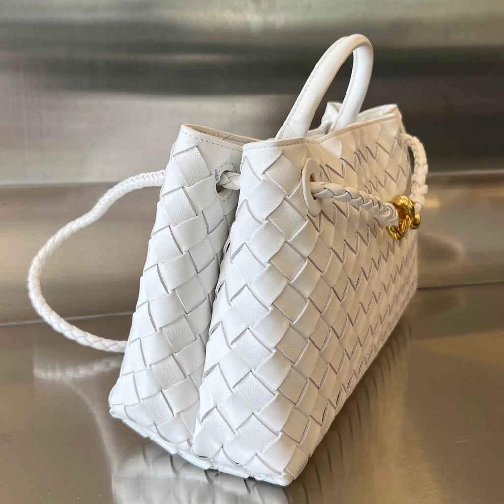 KLEINE ANDIAMO 29 IN WEISSEM LAMMLEDER