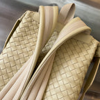 RUCKSACK 42 IN BEIGEM KALBSLEDER