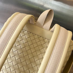 RUCKSACK 42 IN BEIGEM KALBSLEDER