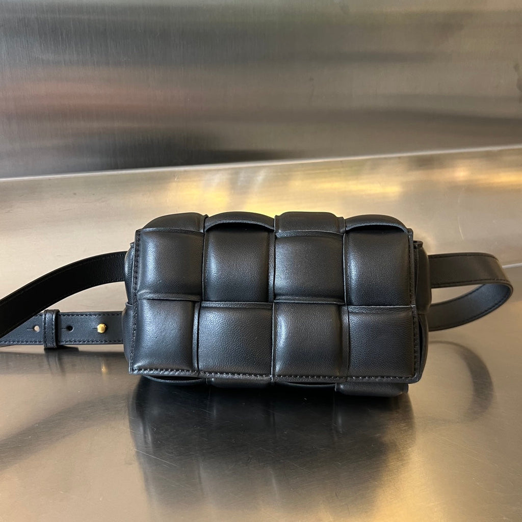 MINI-KASSETTE 18 ZOLL SCHWARZES LAMMLEDER