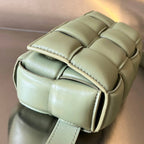 MINI-KASSETTE 18 ZOLL WEISS CREME LAMMLEDER