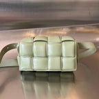 MINI-KASSETTE 18 ZOLL WEISS CREME LAMMLEDER