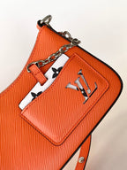 MARELLINI 19 ORANGE EPI GRAINED LEATHER