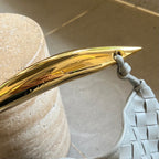 SARDINE 33 MIT KETTE IN GRAUEM LAMMHAUT