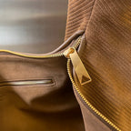 JODIE 48, brauner Cordstoff, Größe S