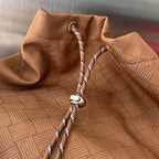 ALTO 42 RUCKSACK AUS ROSTBRAUNEM JACQUARD-GEWEBE