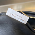 MITTELGRÖSSE GEMELLI 36 SCHWARZES LAMMLEDER