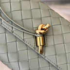 ANDIAMO 21 AUS LAMMFELL GRAU OLIVE