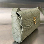 ANDIAMO 21 AUS LAMMFELL GRAU OLIVE