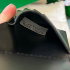 BRIEFTASCHE AUS SCHWARZEM KALBSLEDER INTRECCIATO PICCOLO 11