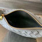 WALLACE 22 Tasche aus grauem Kalbsleder