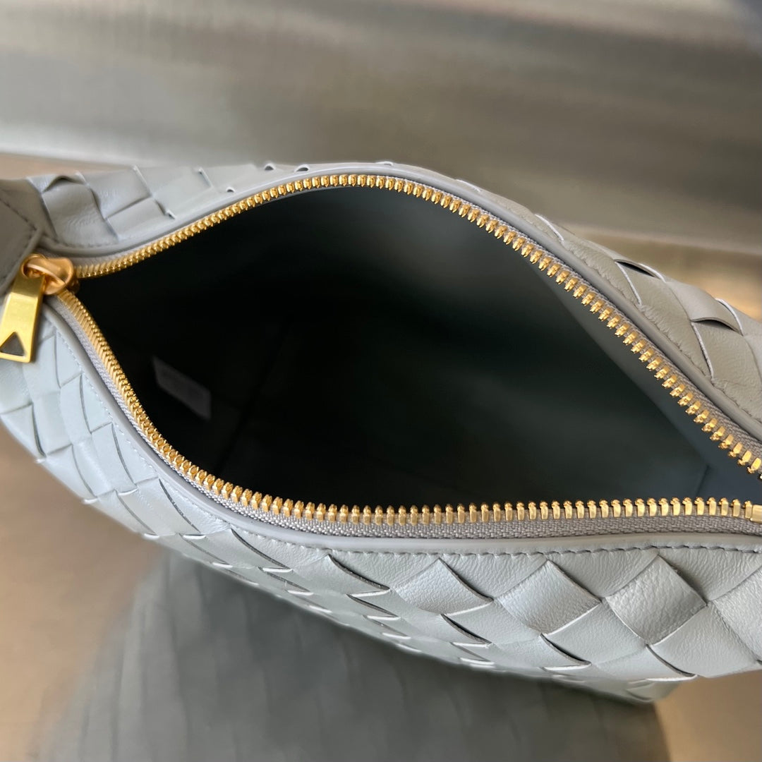 WALLACE 22 Tasche aus grauem Kalbsleder