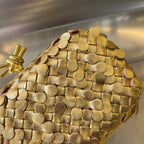 GOLDEN KNOT 19 IN GOLDENEM LAMMFELL