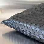 GROSSER HOP 54 IN SCHWARZES LAMMLEDER