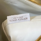 WALLACE 22 Beutel in Weiß Mix Rot Kalbsleder