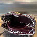 MEDIUM ANDIAMO 32 IN ROT-WEISSEM KALBSLEDER