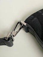 WEEKENDER 40 IN SCHWARZ MAXI OBLIQUE JACQUARD