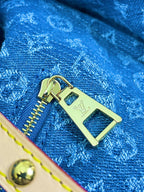 ONTHEGO 35 IN BLUE MONOGRAM DENIM