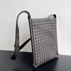 GROSSE 35 FLACHSCHLAUFE AUS SCHWARZEM KALBSLEDER