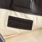 GROSSE 35 FLACHSCHLAUFE AUS SCHWARZEM KALBSLEDER