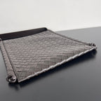 GROSSE 35 FLACHSCHLAUFE AUS SCHWARZEM KALBSLEDER