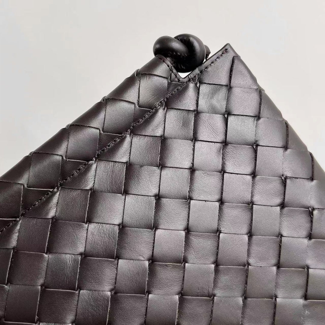 GROSSE 35 FLACHSCHLAUFE AUS SCHWARZEM KALBSLEDER